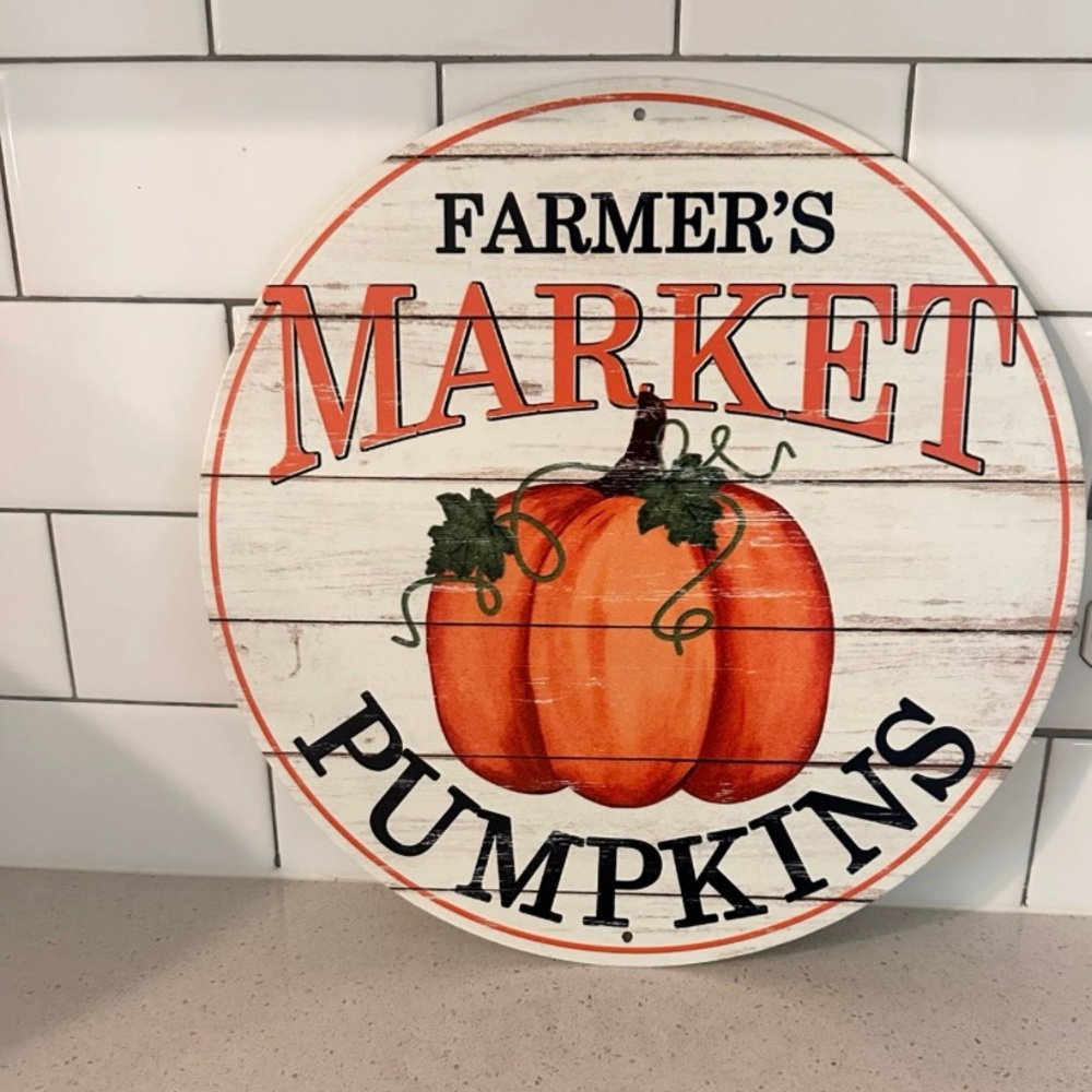 Fall Pumpkin Sign